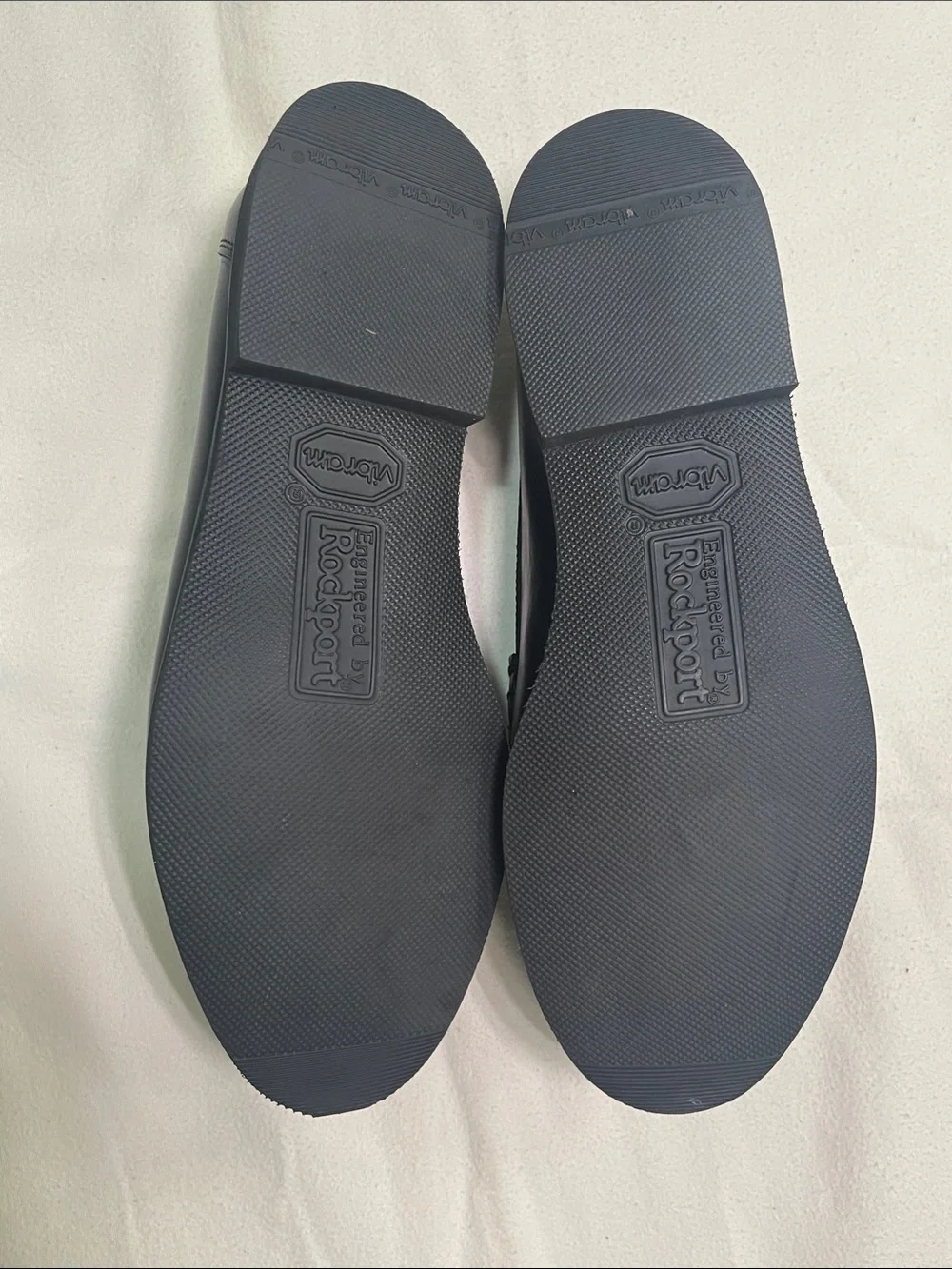 Rockport Black Leather Penny Loafers